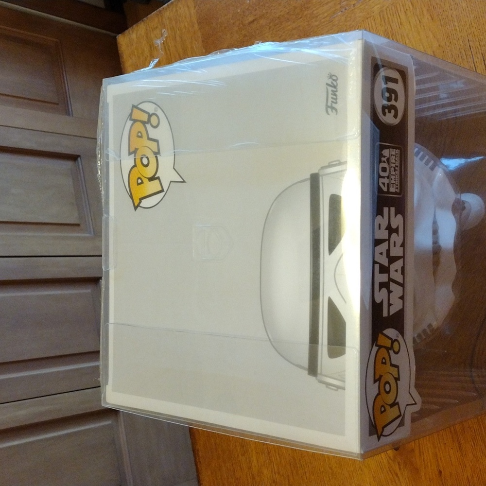Large 10" Funko Pop STORMTROOPER #391 Star Wars Celebration Bobble Head - Picture 2 of 8